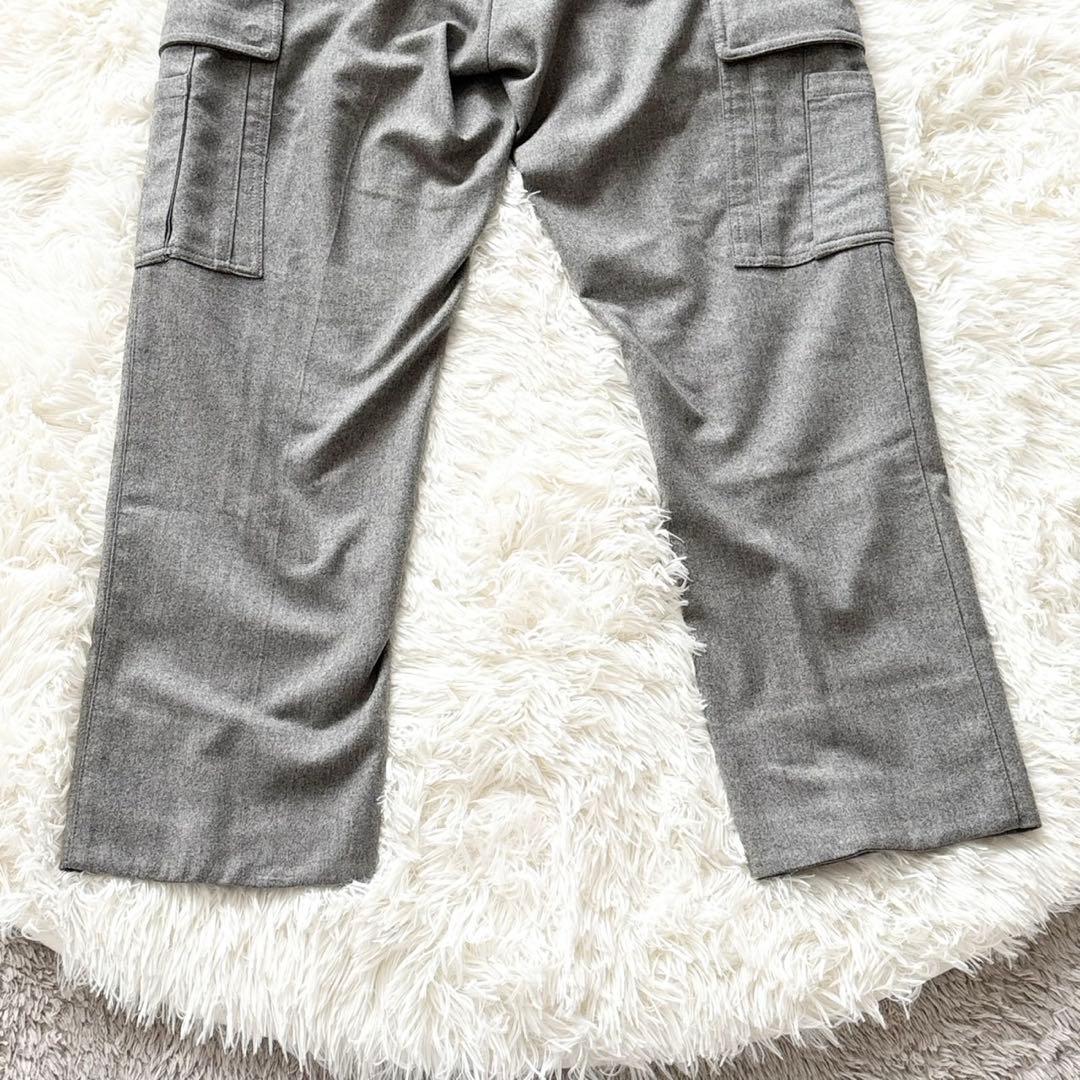 【美品】RALPH LAUREN PURPLE LABEL ウールカーゴパンツ