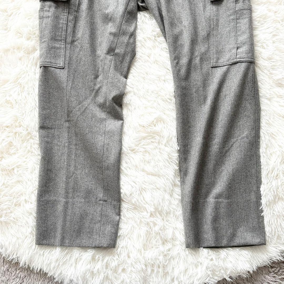 【美品】RALPH LAUREN PURPLE LABEL ウールカーゴパンツ