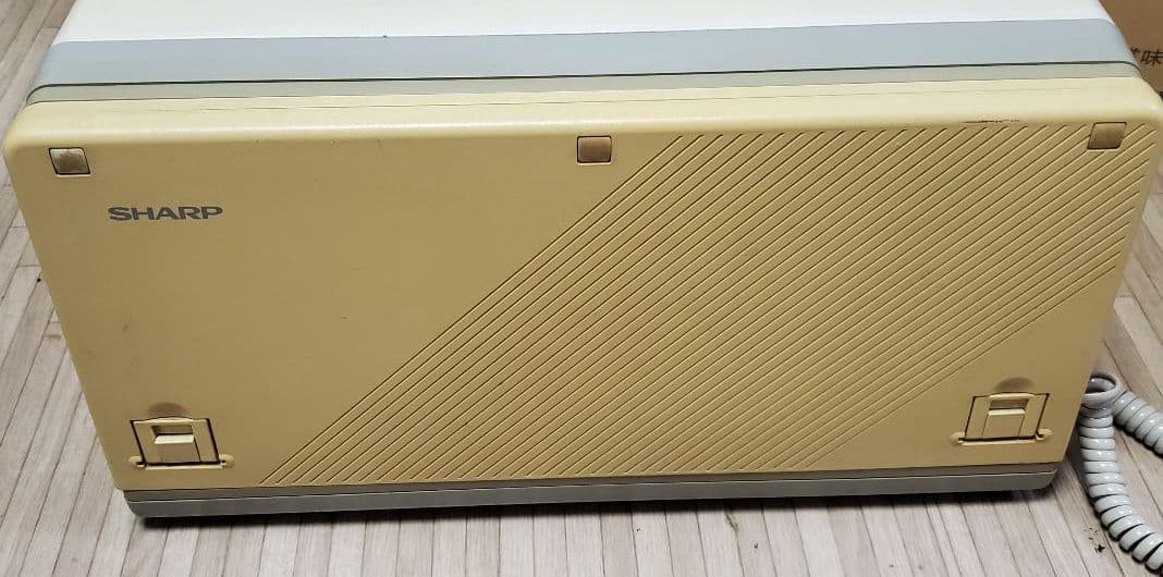 シャープ　日本語ワードプロセッサ　WD-595