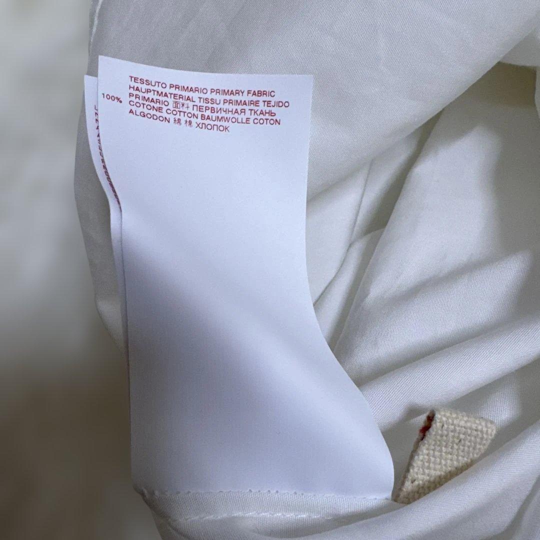 極美品　MARNI マルニ ステッチ 長袖ホワイト シャツワンピース