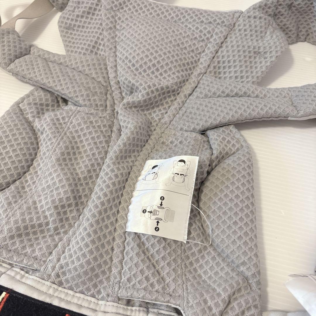 【美品】 エルゴベビー オムニブリーズ 抱っこ紐 パールグレー