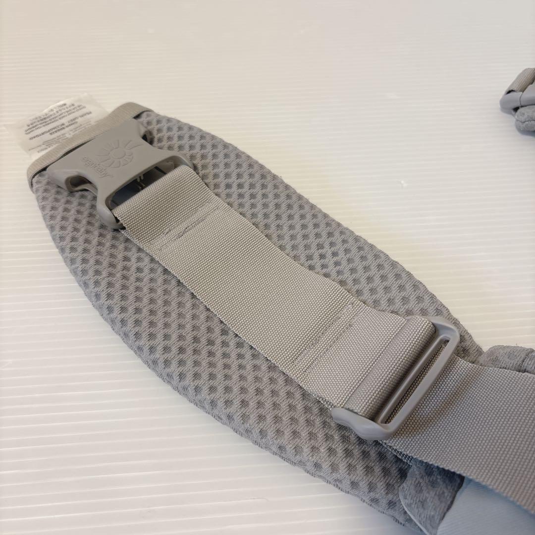 【美品】 エルゴベビー オムニブリーズ 抱っこ紐 パールグレー