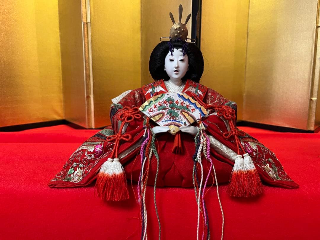 大正期～昭和初期 京雛九番 内裏雛親王飾 雛人形 お雛様 ひな祭り