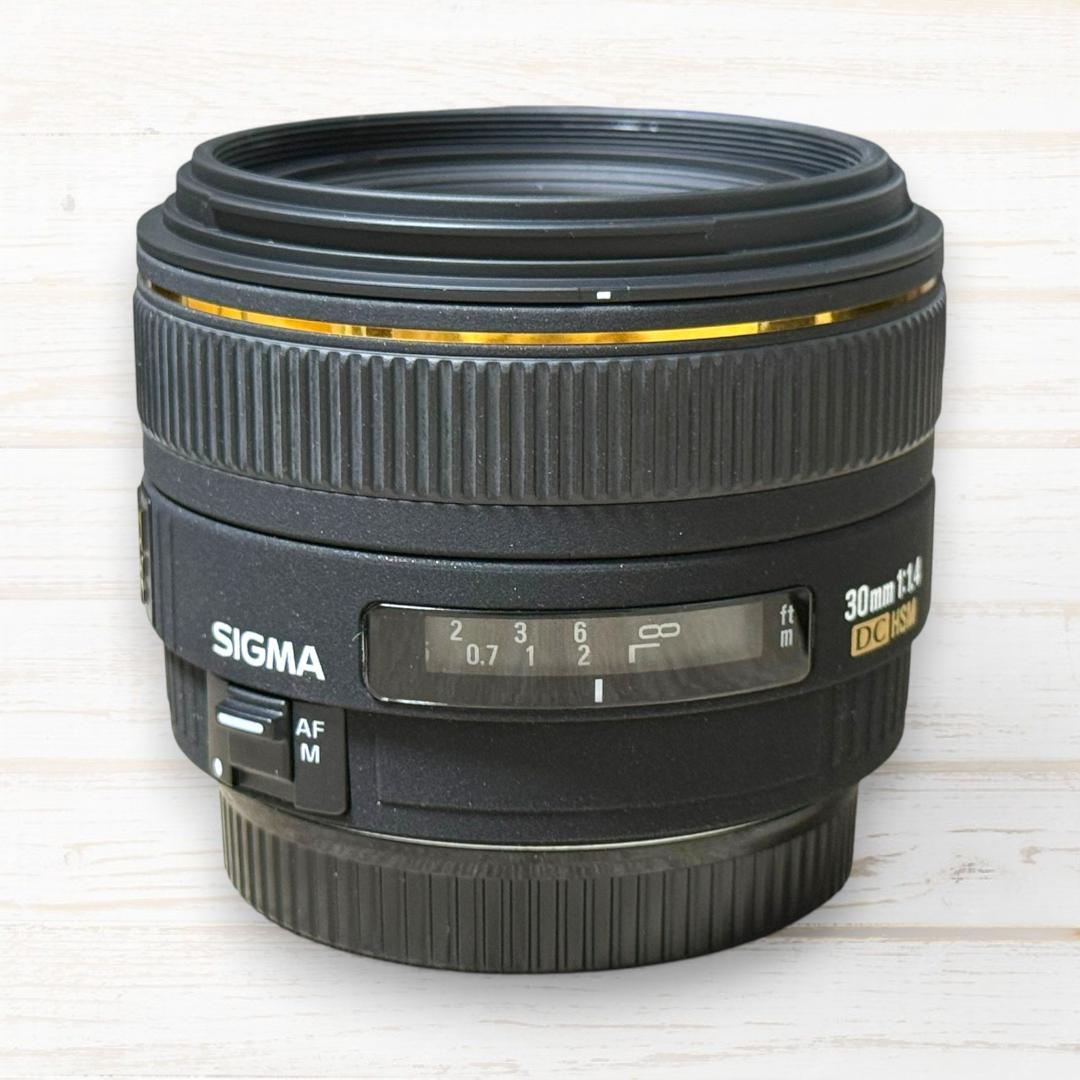SIGMA 単焦点レンズ 30mm EX DC HSM Canon用 #161