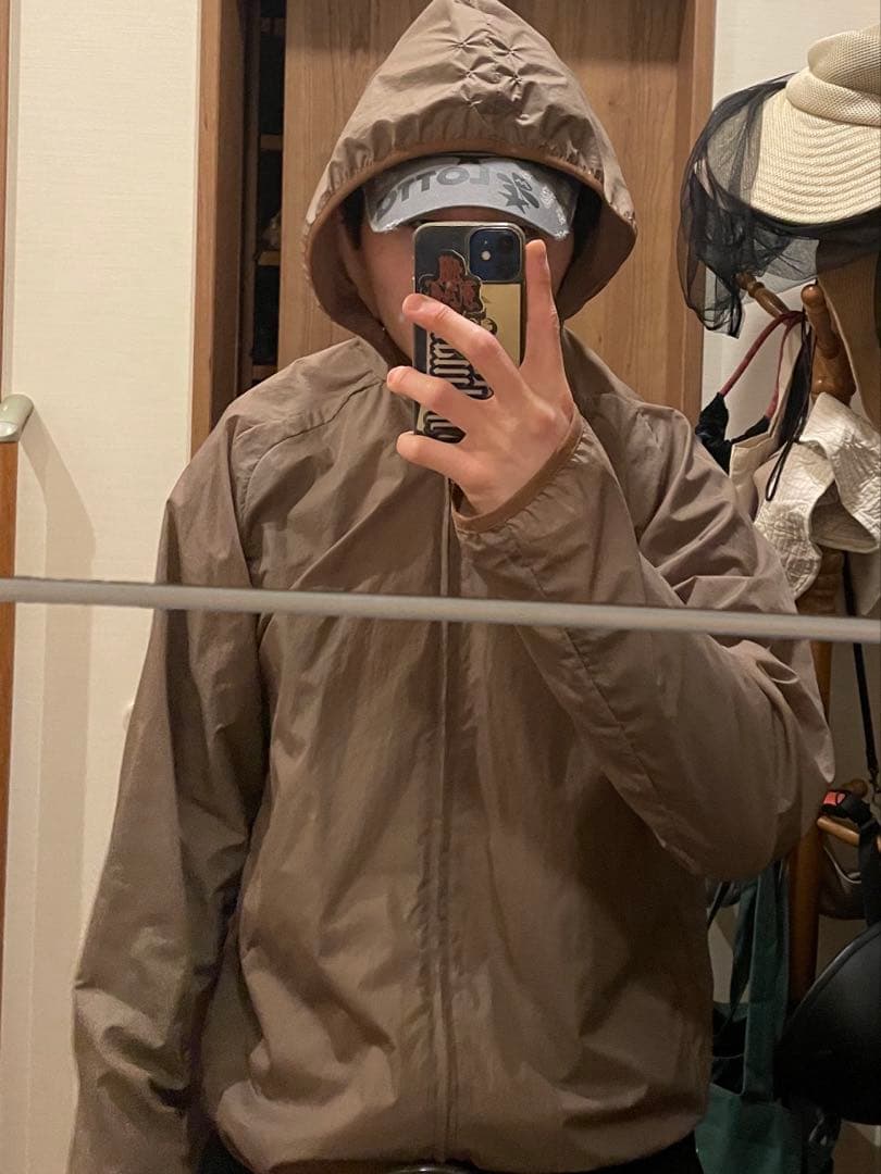 jian ye ナイロンパーカー