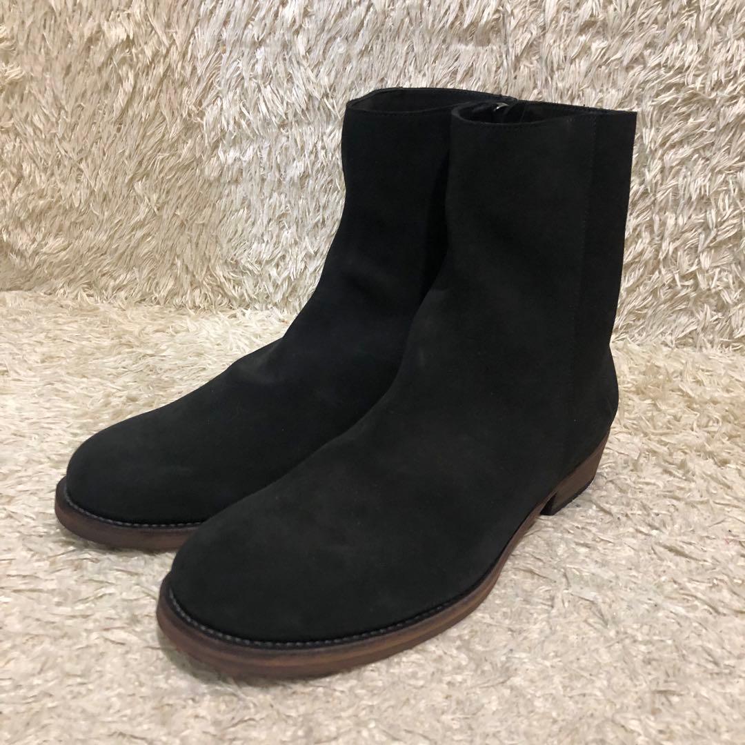 未使用✨カズユキクマガイ ブーツ　ブラック　サイズ42　27cm ブラック