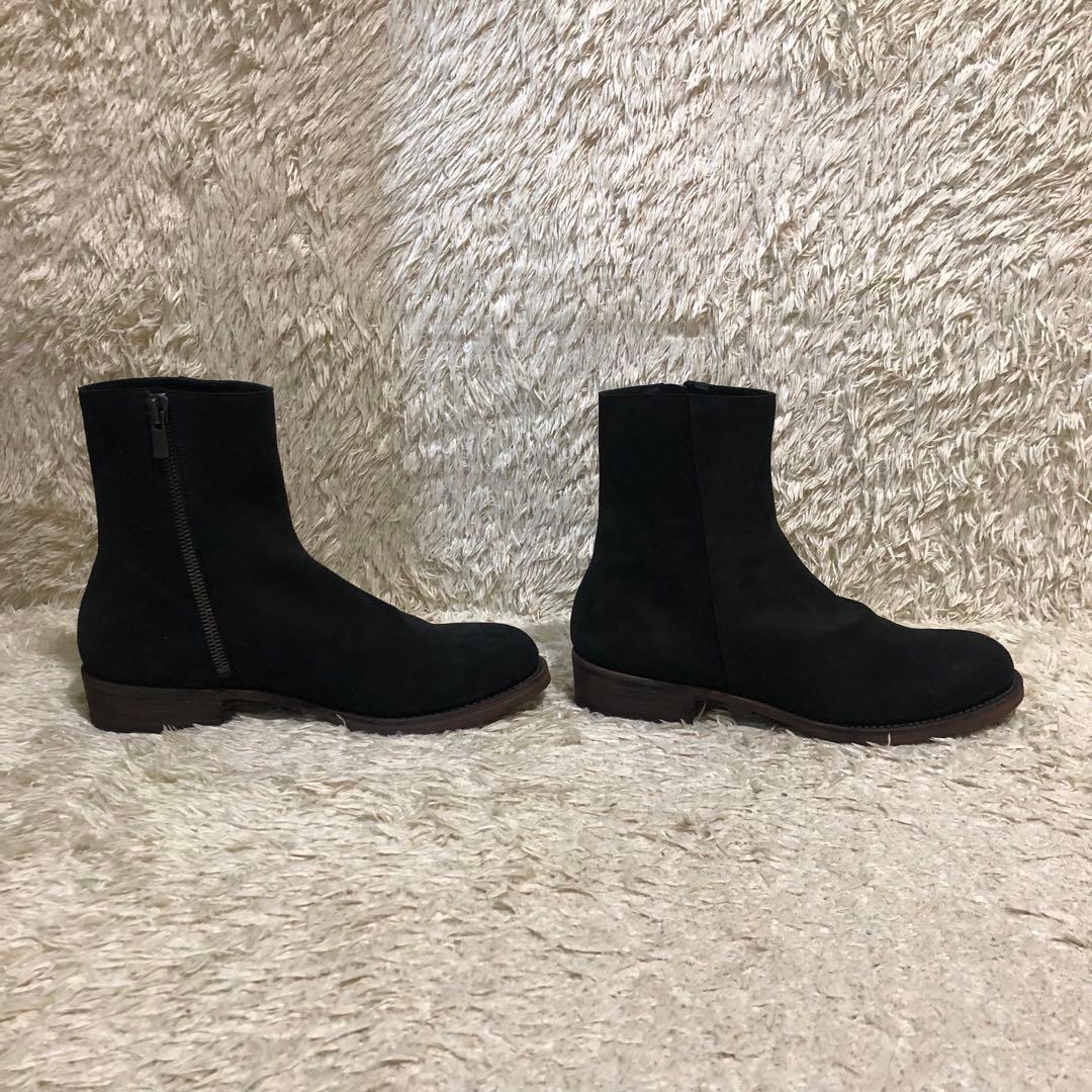 未使用✨カズユキクマガイ ブーツ　ブラック　サイズ42　27cm ブラック