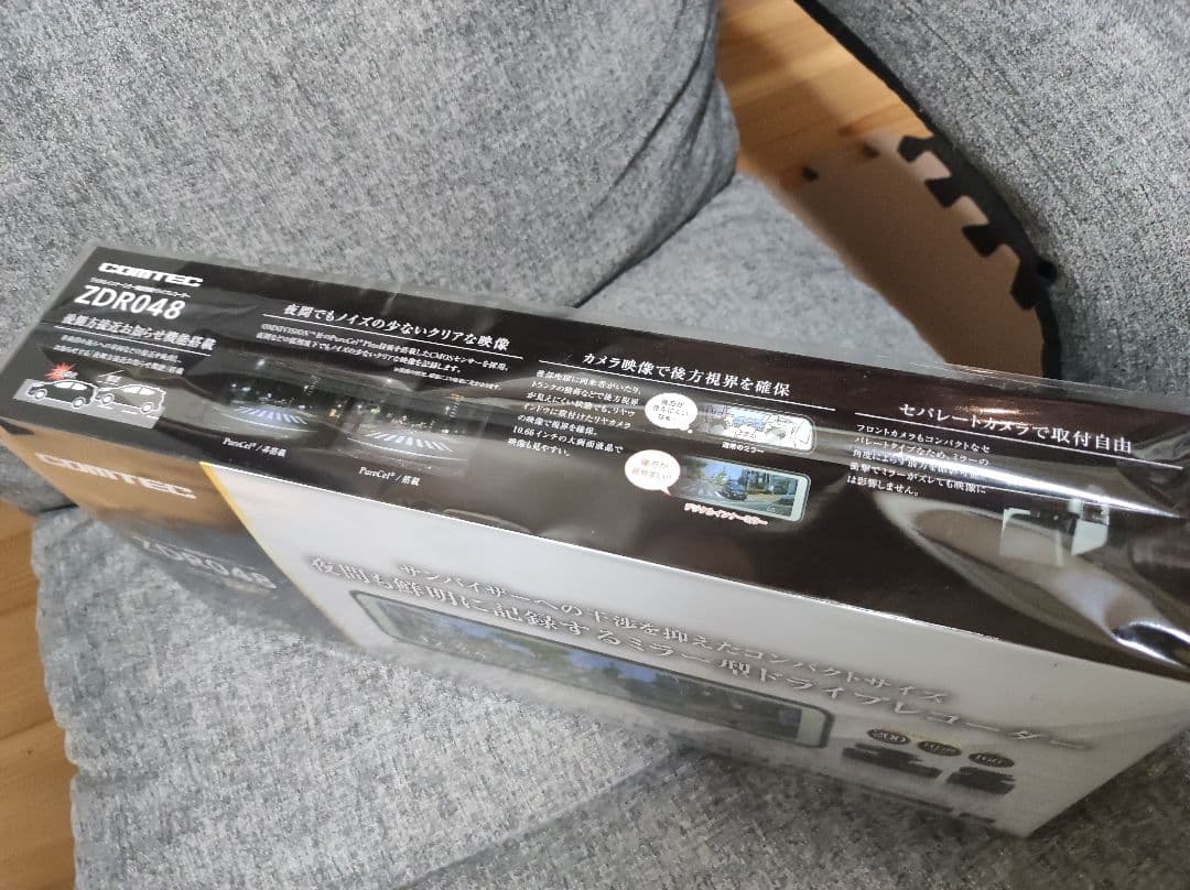 【未開封新品】COMTEC ZDR048 ミラー型ドライブレコーダー