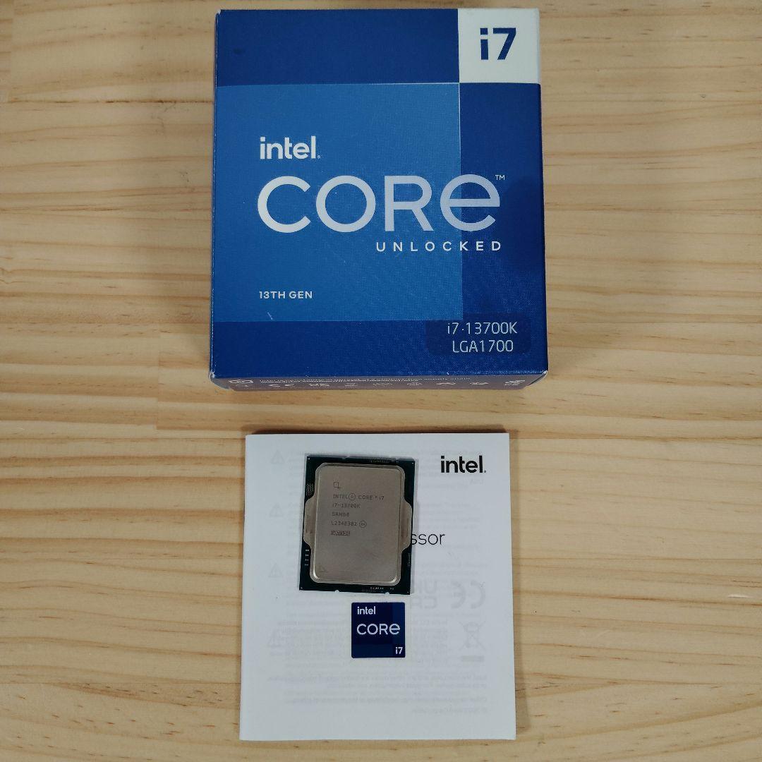 自作PCパーツセット CPU i7-13700K GSKILL 32GB など
