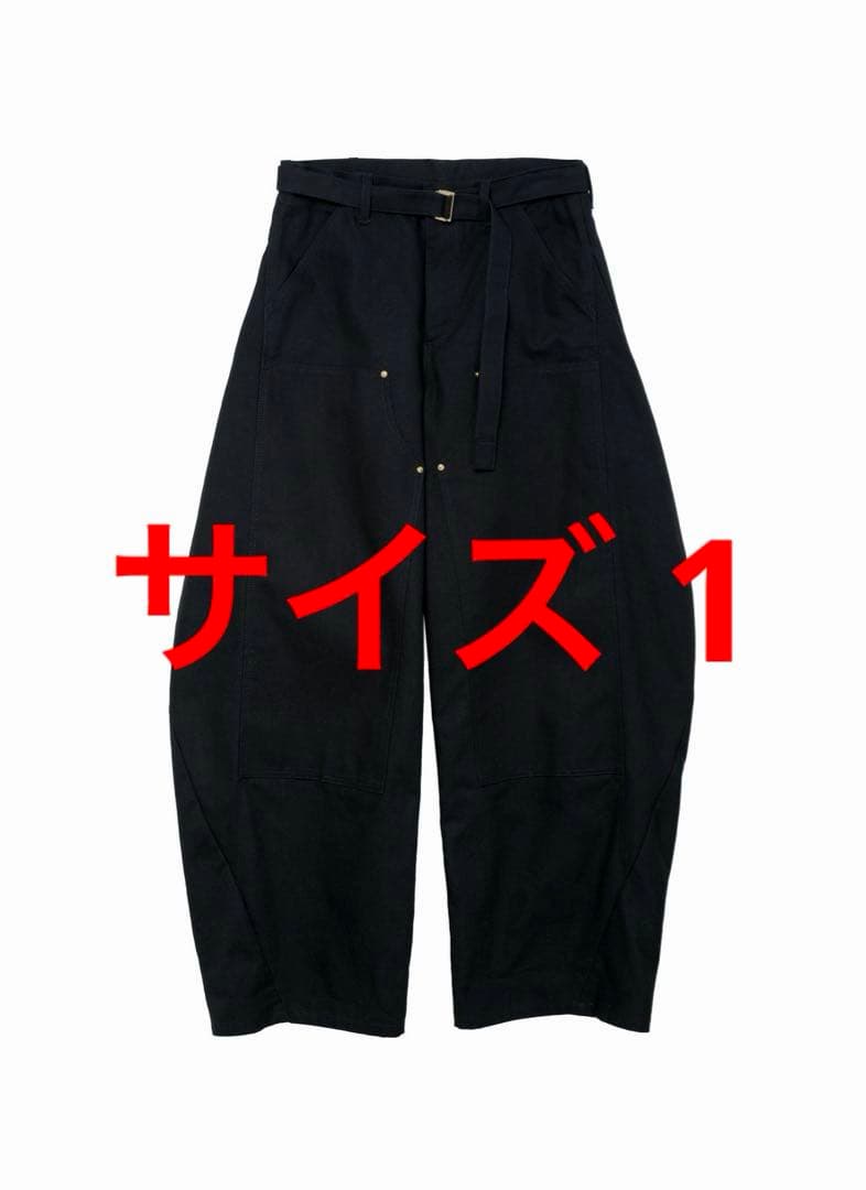 パンツ sacai Carhartt WIP Duck Pants BLACK 1