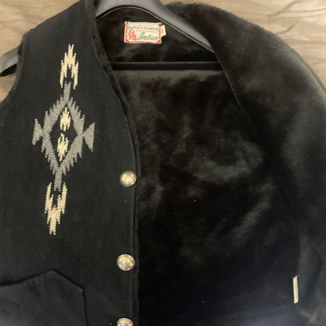 東洋エンタープライズ　インディアン　チマヨベスト　裏地起毛