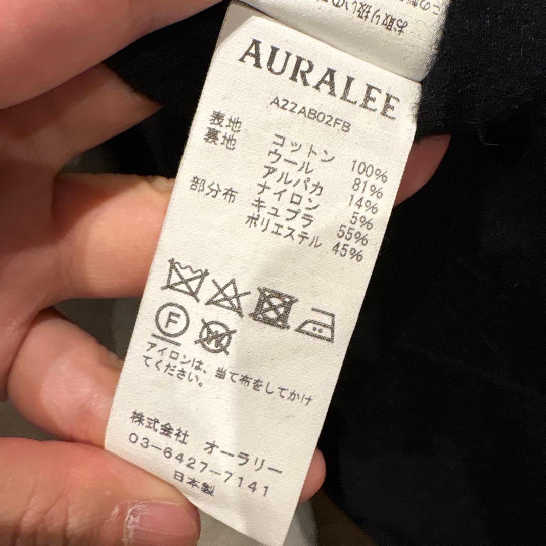 オーラリー FINX HARD TWIST GABARDINE BLOUSON