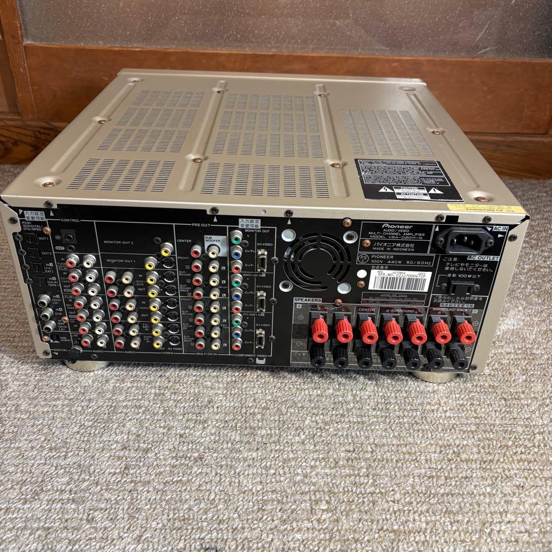 【動作良好・美品】パイオニア AVアンプ VSA-D2011-N
