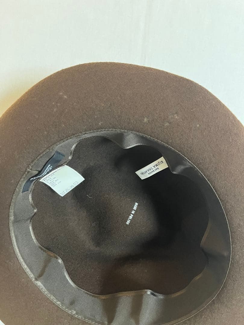 アンダーカバー　フェルトハット　kijima takayuki JONIO