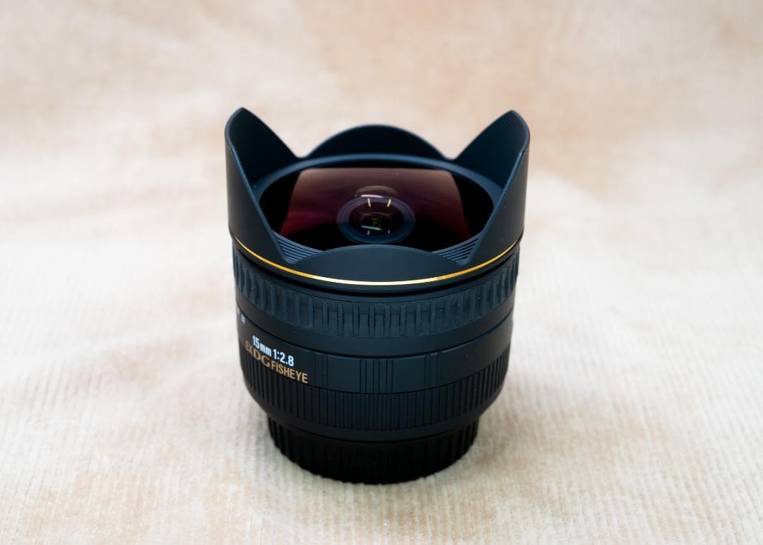 レンズ(単焦点) Sigma 15mm F2.8 EX DG Fisheye for CANON