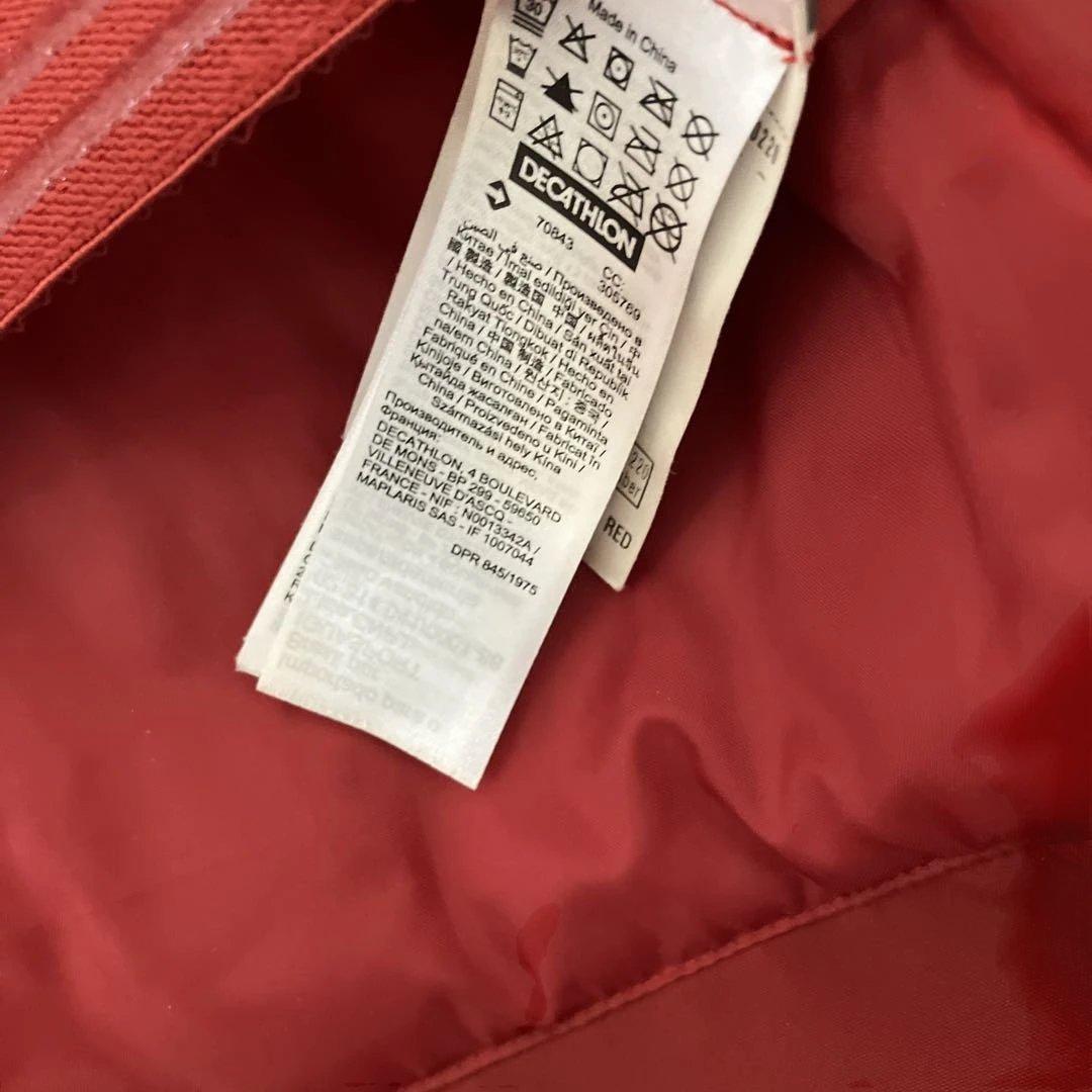 デカトロン　WEDZE 赤 スキーウェア フード付き　サイズS