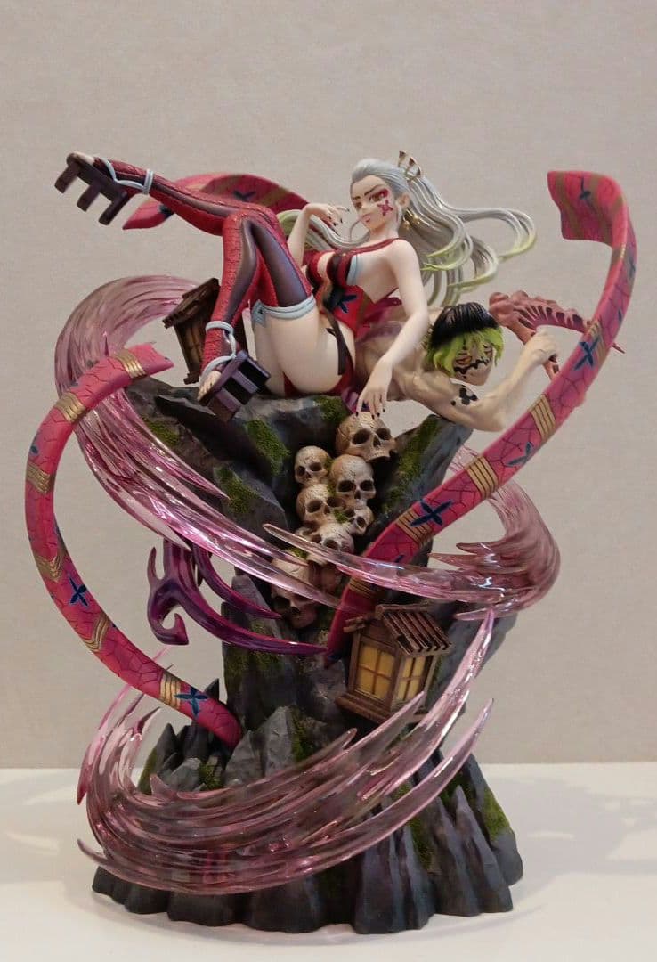 鬼滅の刃　堕姫　フィギュア　ガレージキット