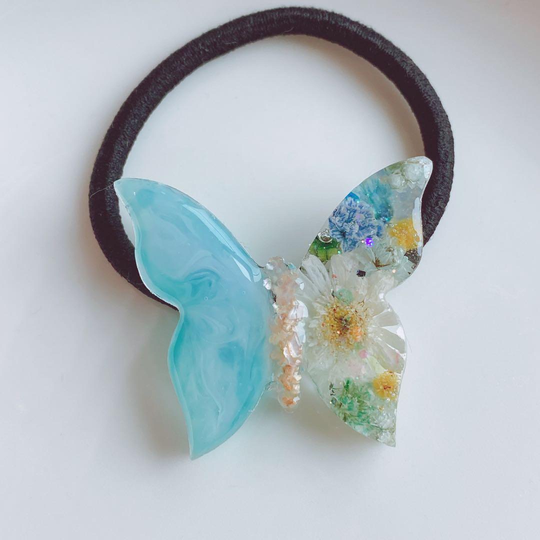 ひまういページ　ヘアゴム5点ポニーフック6点