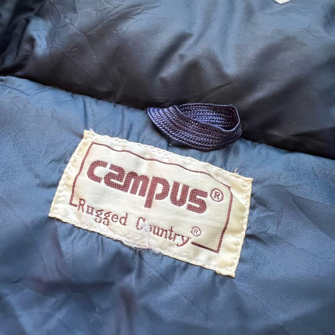 80s CAMPUS キャンパス ダウンベスト USA製