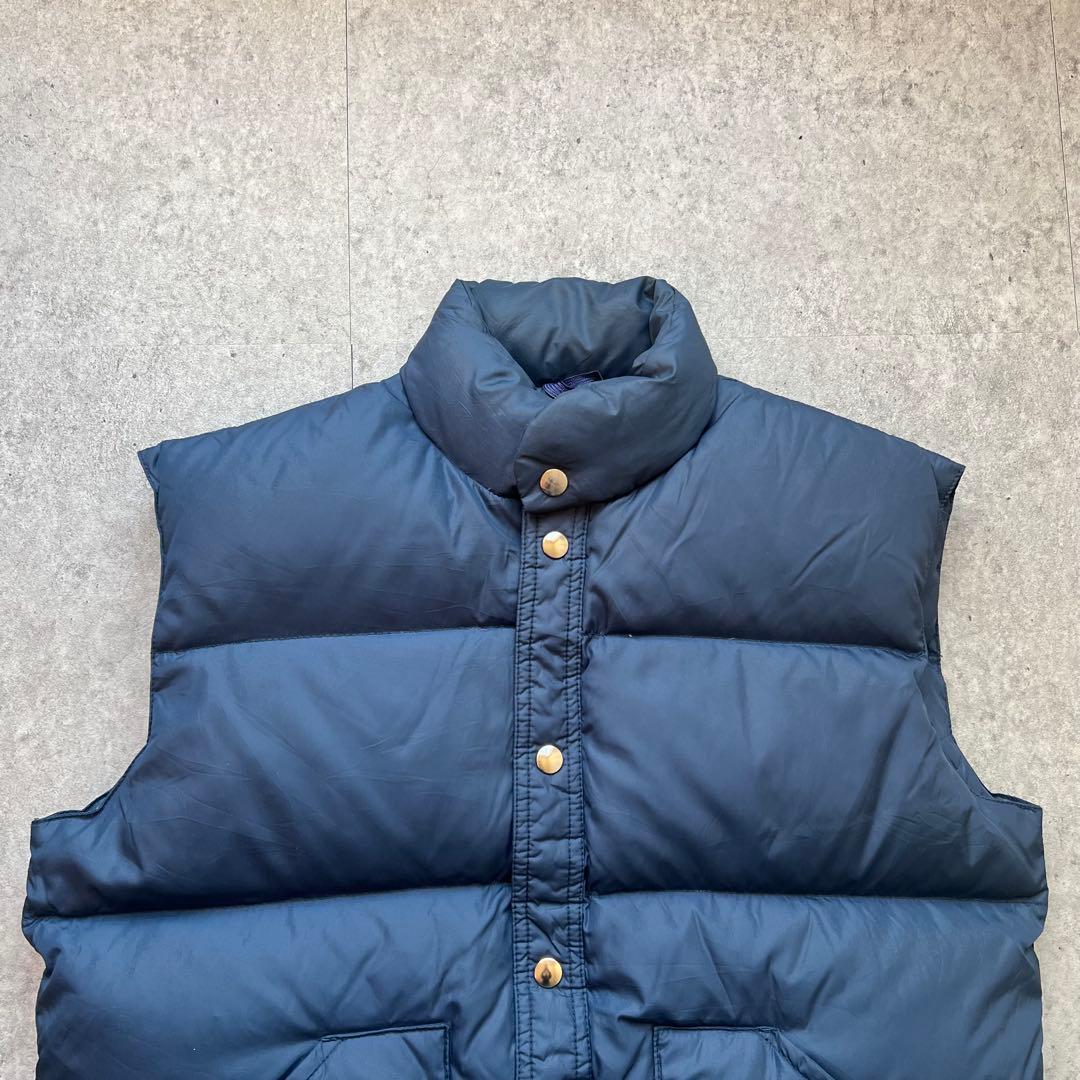 80s CAMPUS キャンパス ダウンベスト USA製