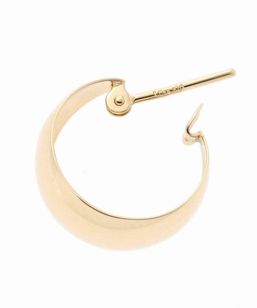 Lilas 三日月フープピアス　片耳のみ