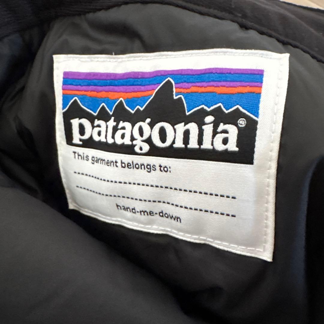 patagonia ブラック スノーパンツ　キッズ　パタゴニア