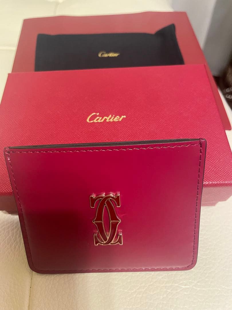 カルティエ シンプル カードホルダー