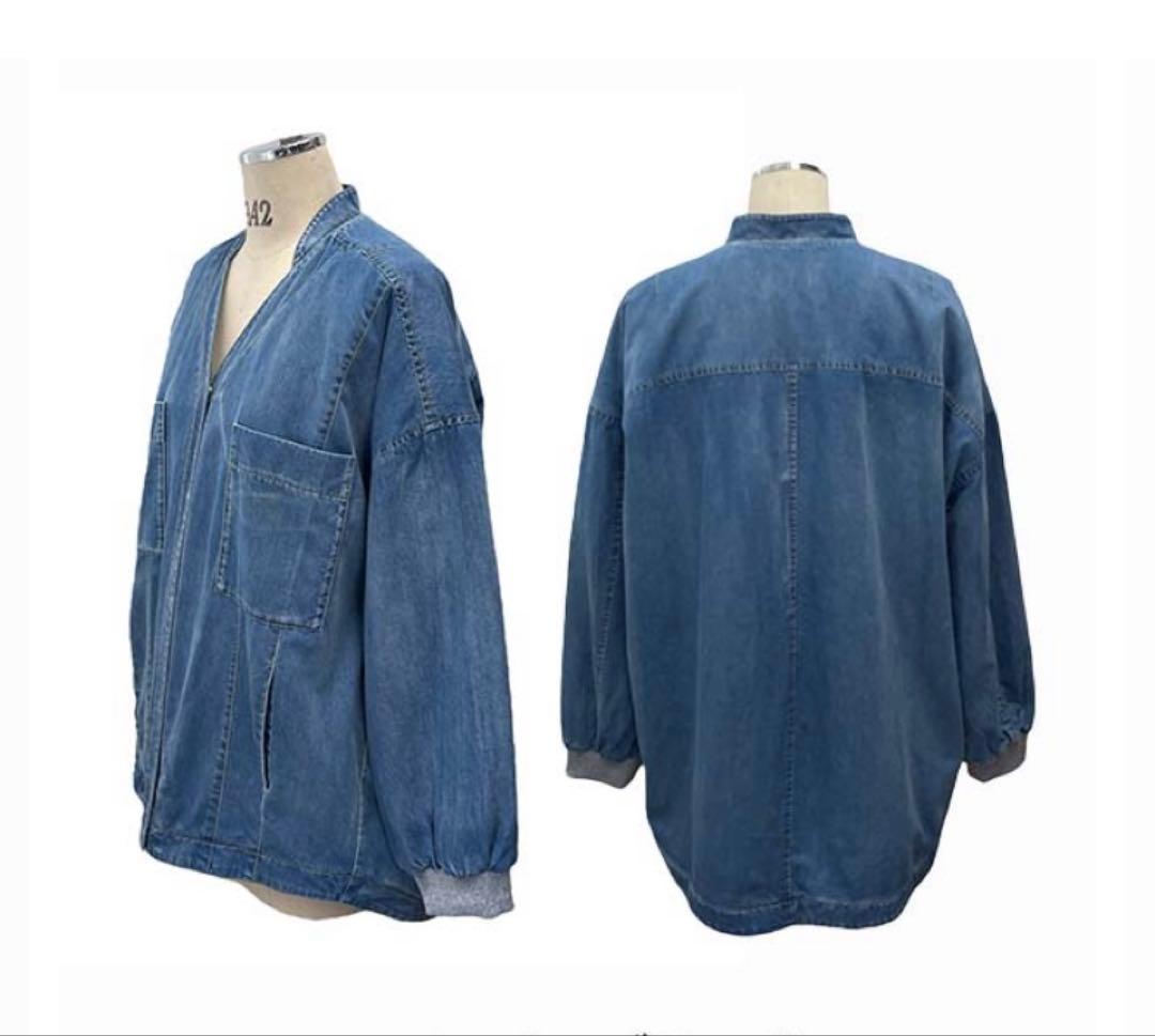 アヤン ayane 裏キルトダンガリージャケット