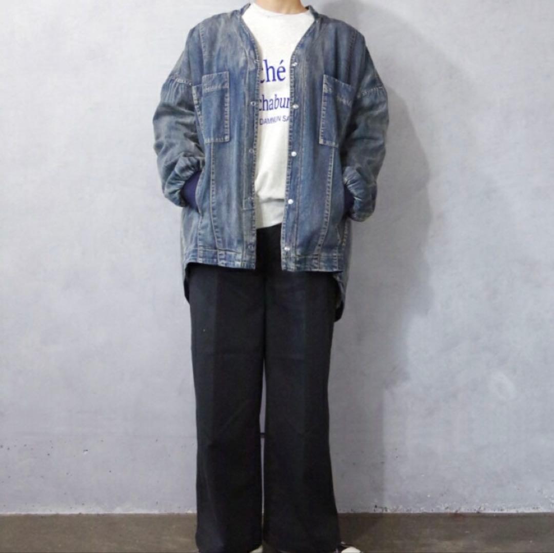 アヤン ayane 裏キルトダンガリージャケット