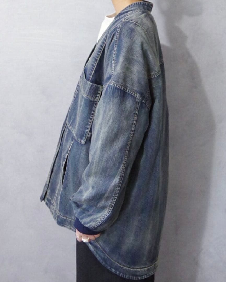 アヤン ayane 裏キルトダンガリージャケット