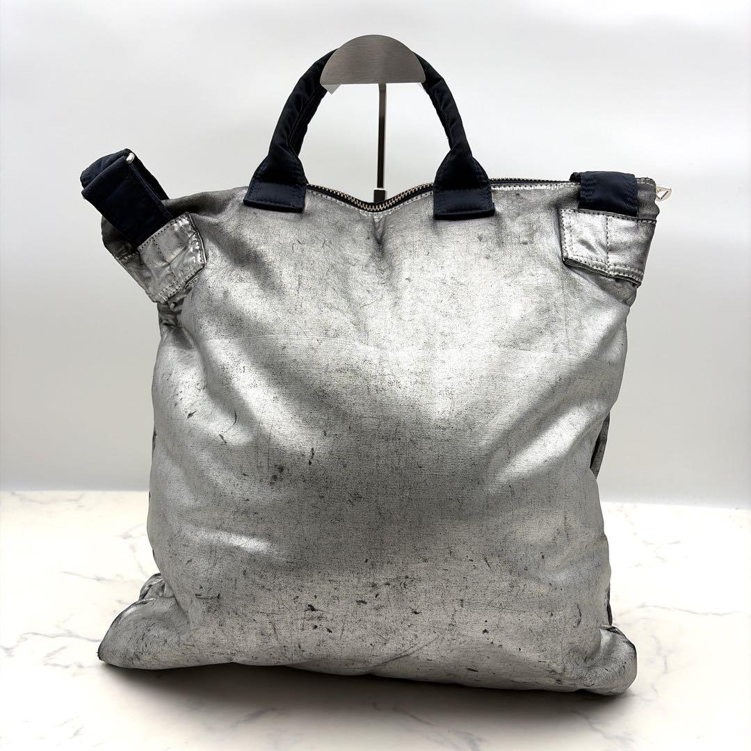 希少 PORTER×プティローブノアー 箔 ヘルメットバッグ 2way ポーター