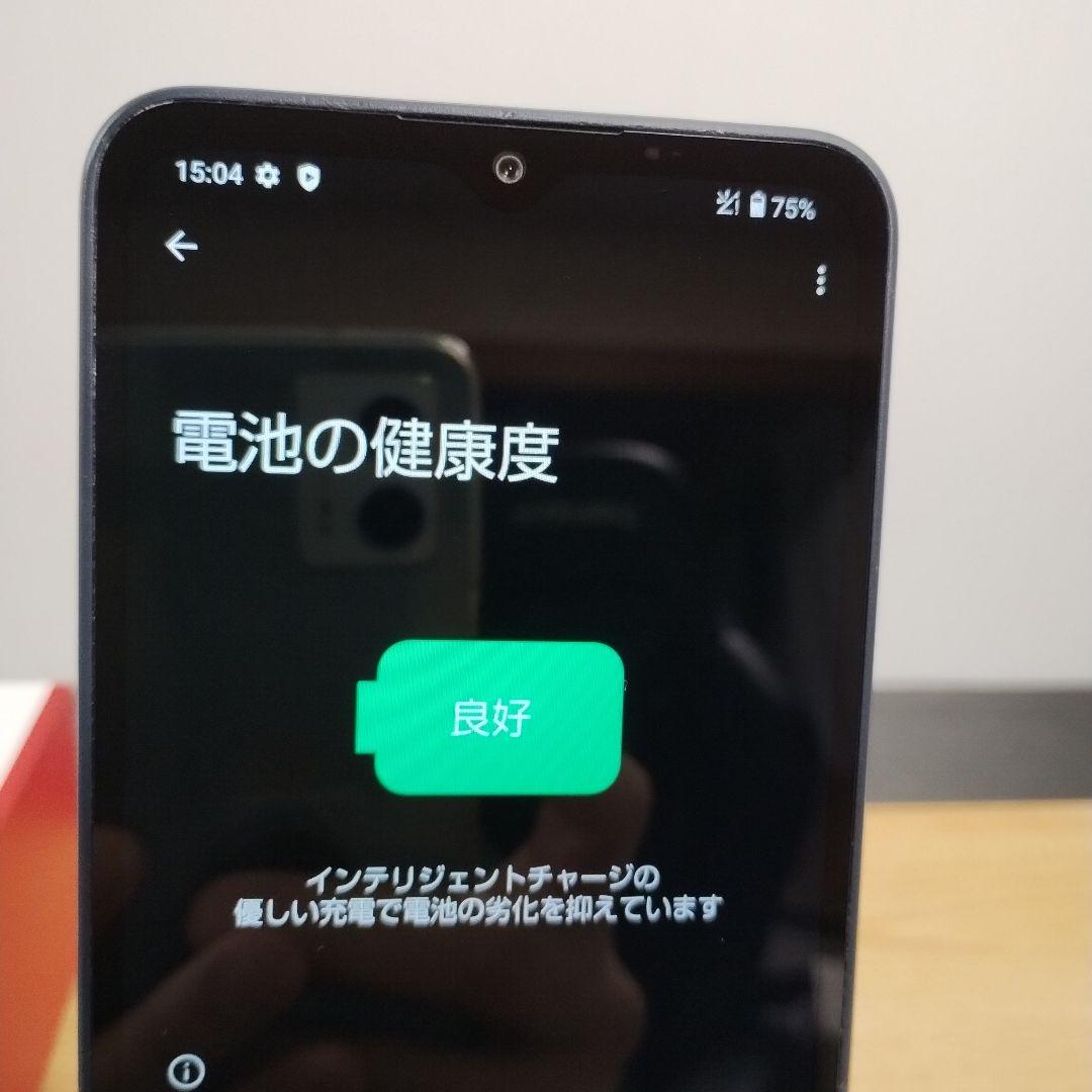 1*6様 スマホ　AQUOS wish 4　バッテリー良好　A403SH a29