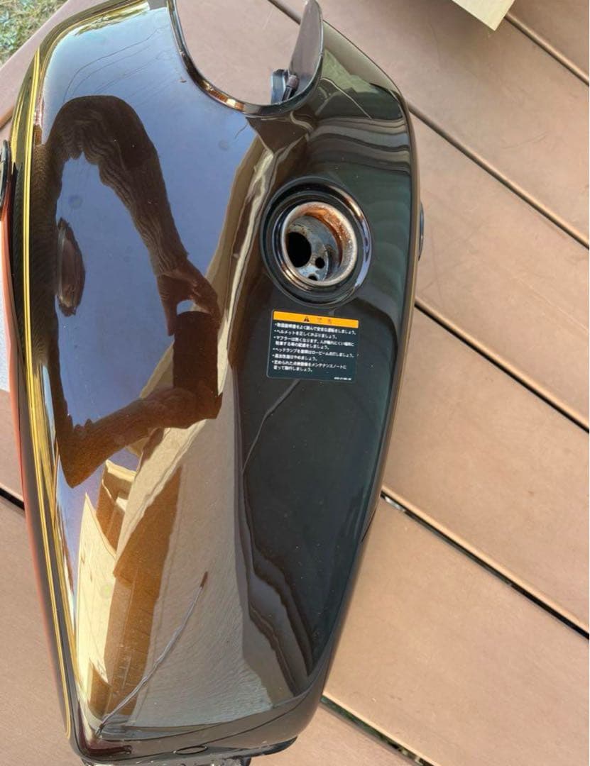 sr400 タンク　限定　サンバースト