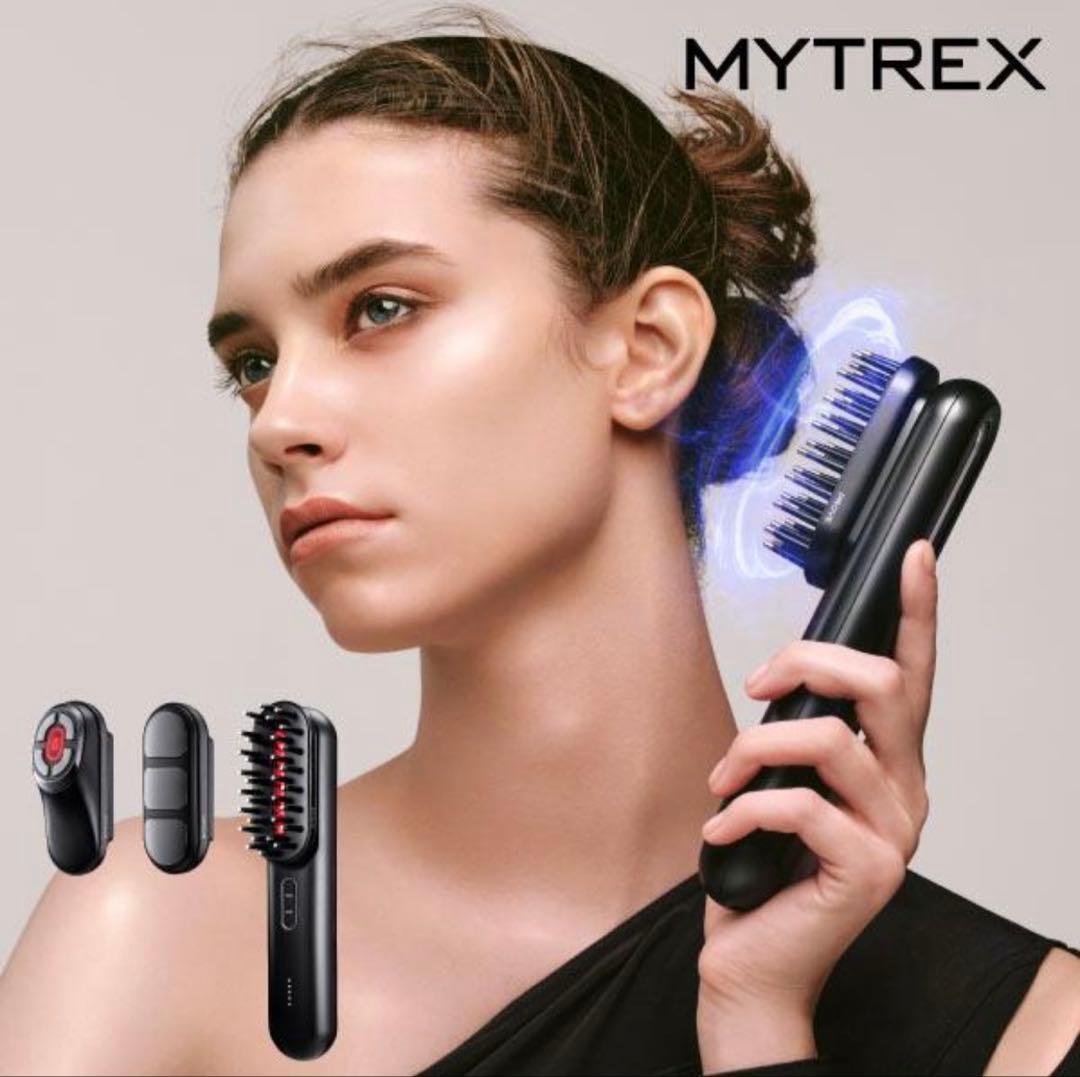 MYTREX 美顔器 ヘアブラシ型