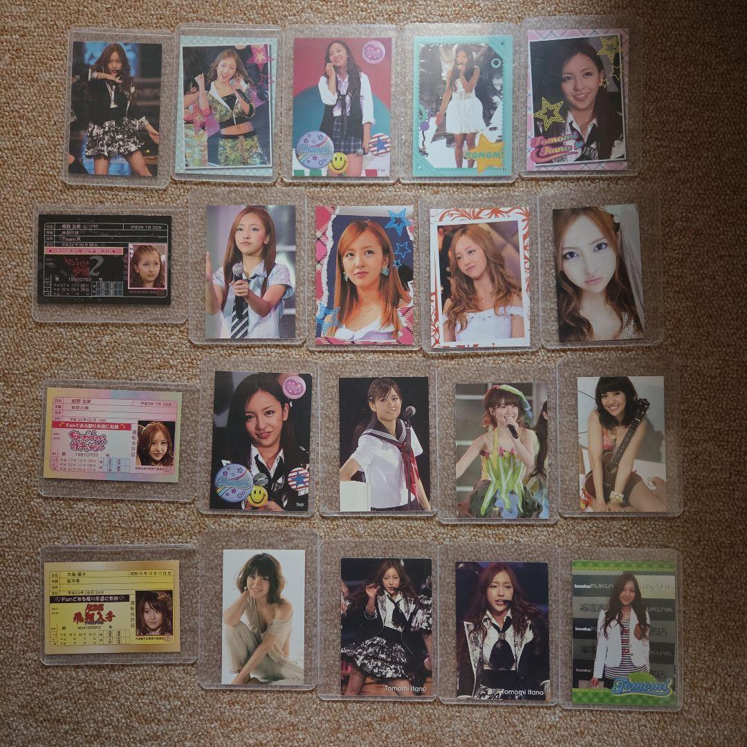 新品AKB写真カード 大島優子板野友美前田敦子35枚セットキラキラカード付き