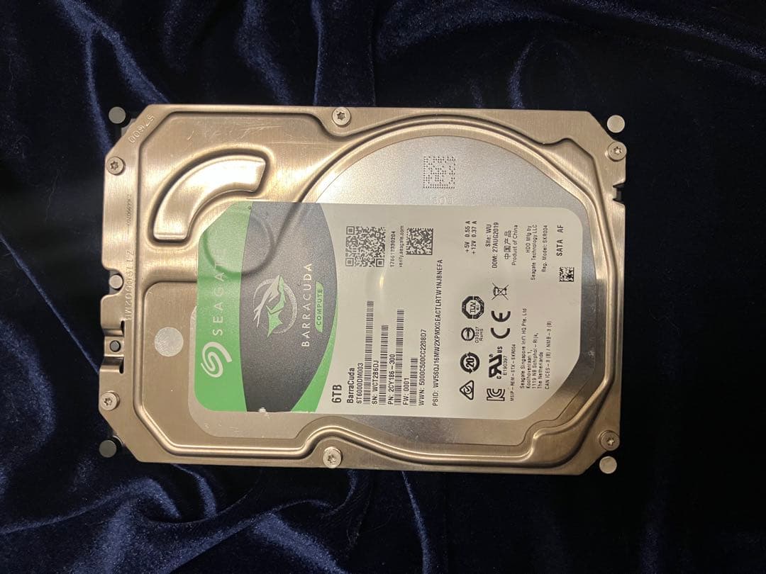 Seagate 3.5インチ 内蔵 HDD ハードディスク6TB