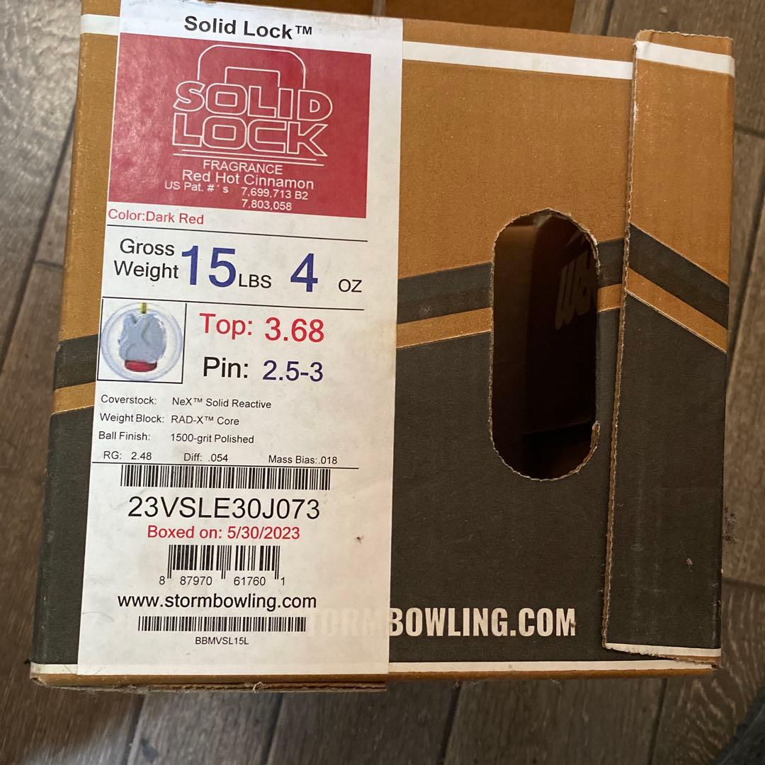 超美品　SOLID LOCK 15の軽め