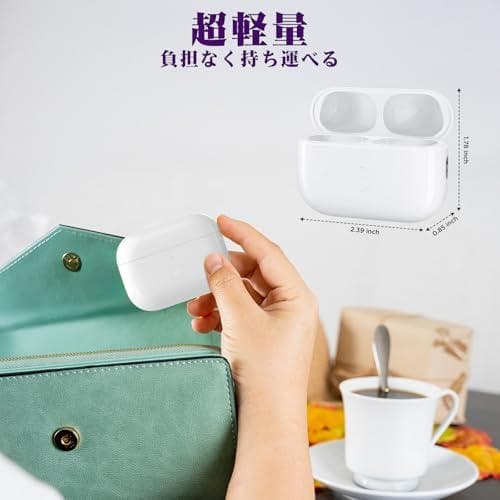 Meliif ワイヤレス充電ケース交換用 AirPod Pro 第1世代・第2m