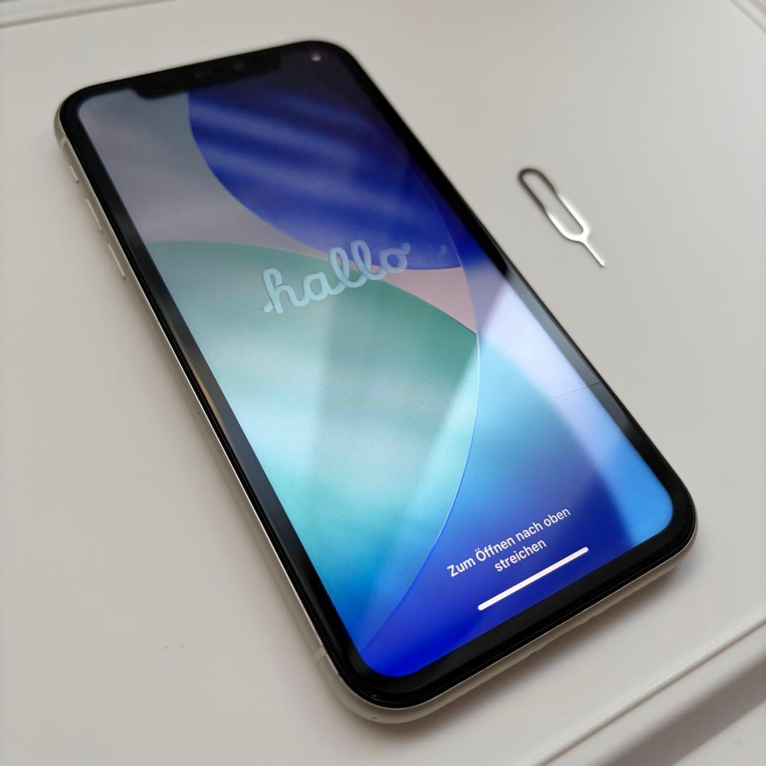 【iPhone11】256GB ホワイト　SIMフリー