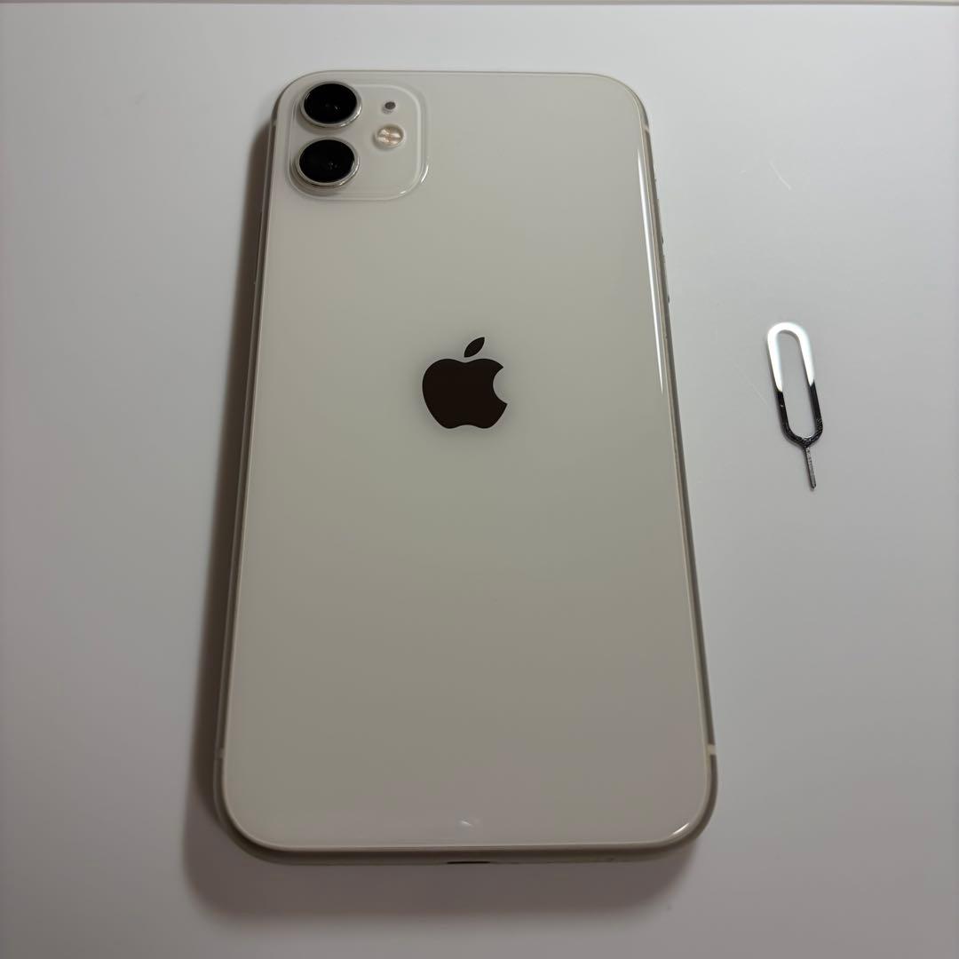 【iPhone11】256GB ホワイト　SIMフリー