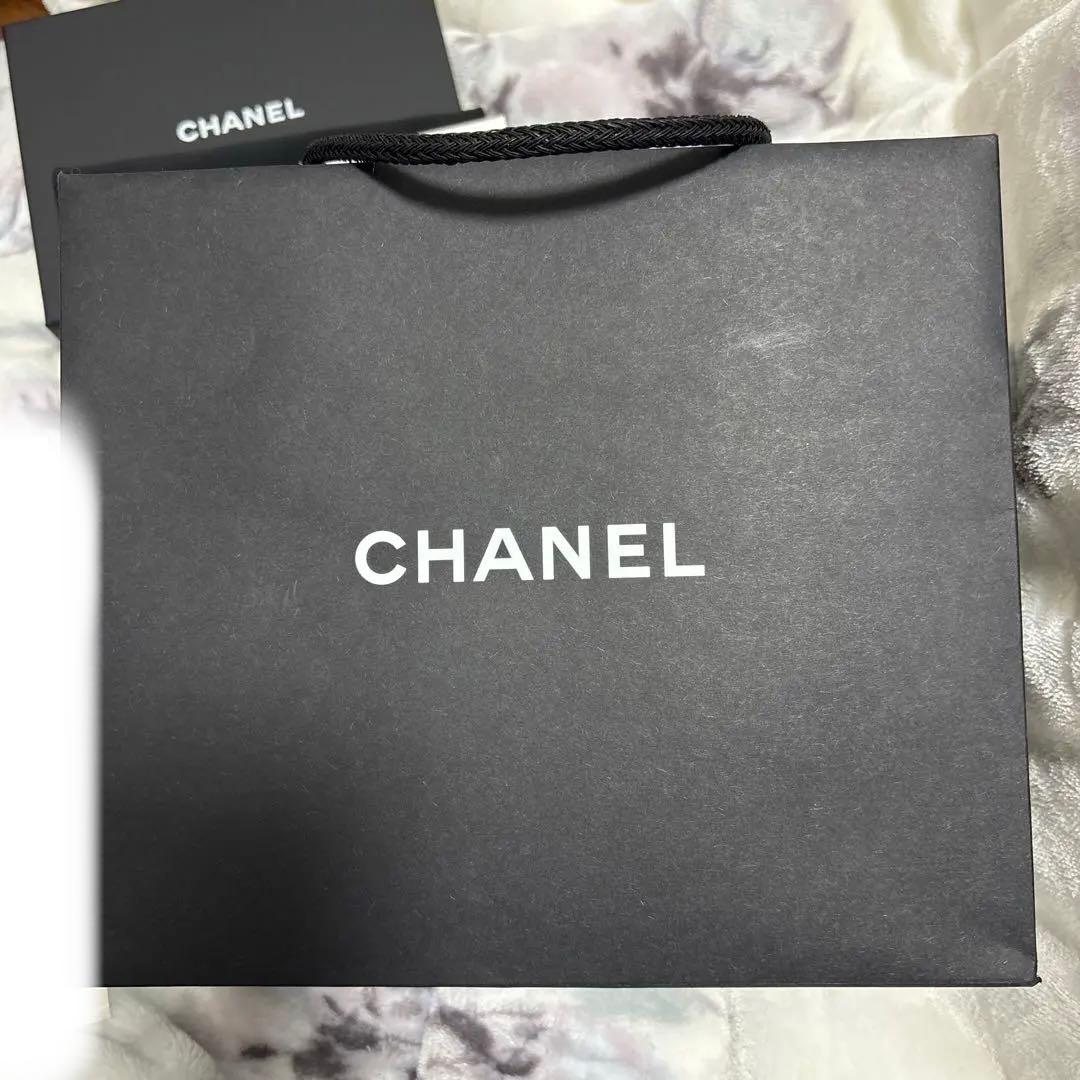 【限定ロゴ】CHANEL フラグメントケース ジップカードケース財布