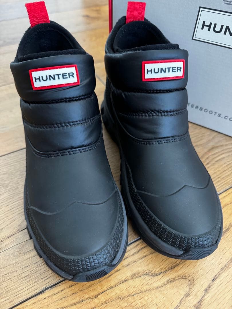 HUNTER 防水ブーツ ブラック UK5 EU38 US7