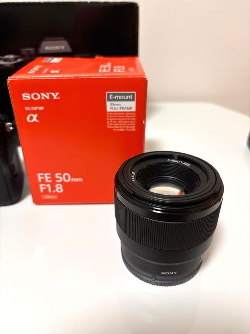 SONY a7IV本体＋FE50mmF1.8