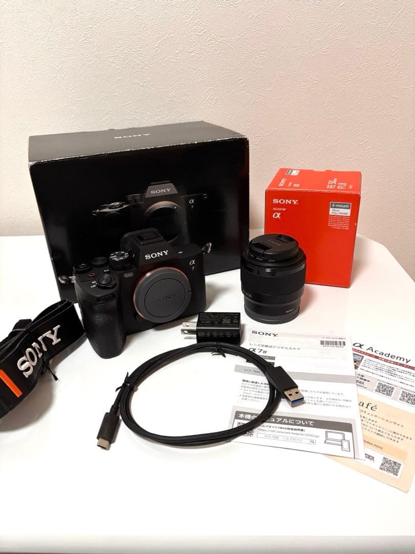 SONY a7IV本体＋FE50mmF1.8