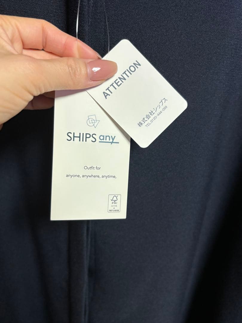 新品✨SHIPSany 長袖ワンピース 入学式卒業式