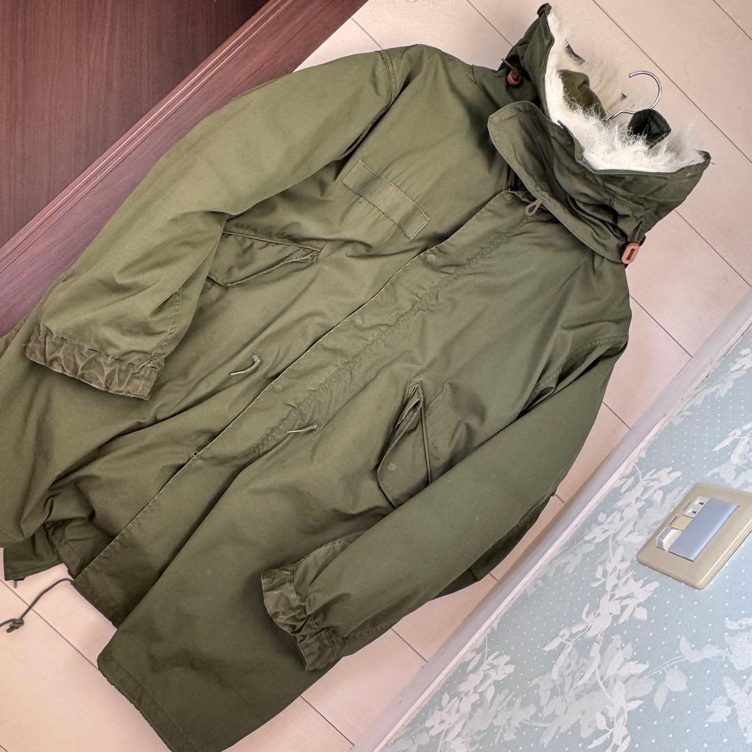 実物　m-65フィッシュテールパーカー　フルセットモッズコート　us army