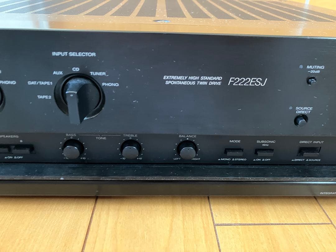 【ジャンク】Sony TA-F222ESJ プリメインアンプ