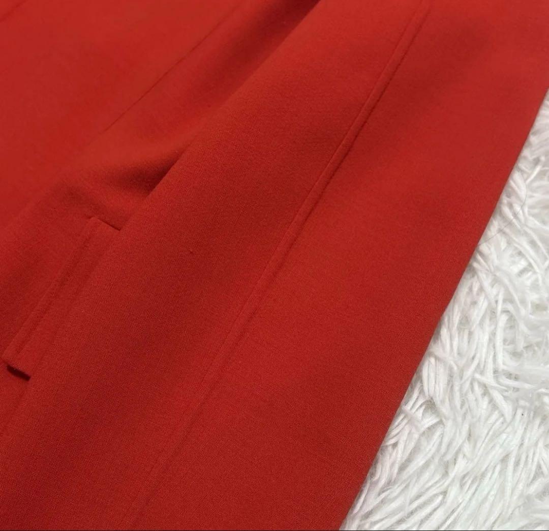 FOXEY フォクシー ダブルブレストジャケット 赤 38 Mレッド レディース