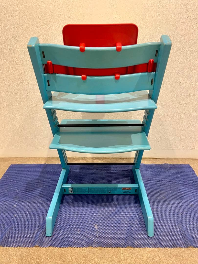 最終価格☘️送料無料⭐️美品⭐️ベビーセット付⭐️ライトブルー⭐️STOKKE⭐️ストッケ⭐️