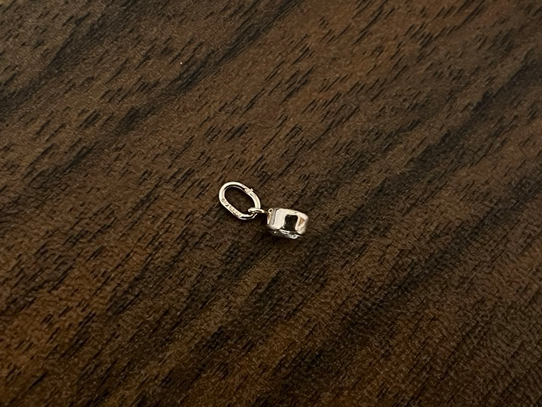 canal 4℃ K10 一粒ダイヤネックレス　ピンクゴールド